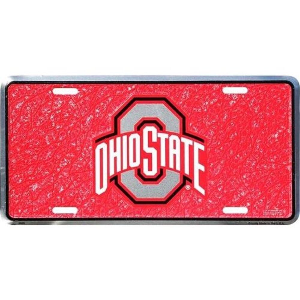 Ohio State Buckeyes NCAA Mosaic License Plate